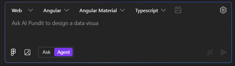 Agent Mode Toggle Button
