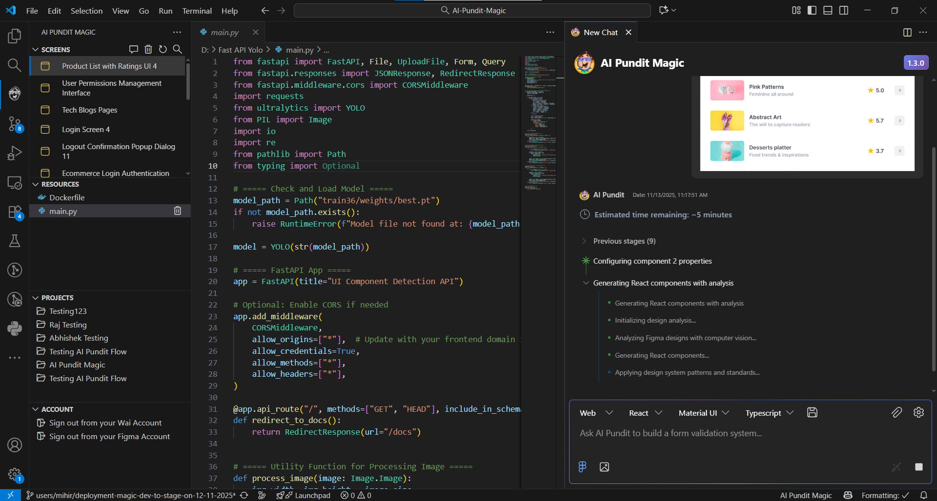 Manage History of Requests