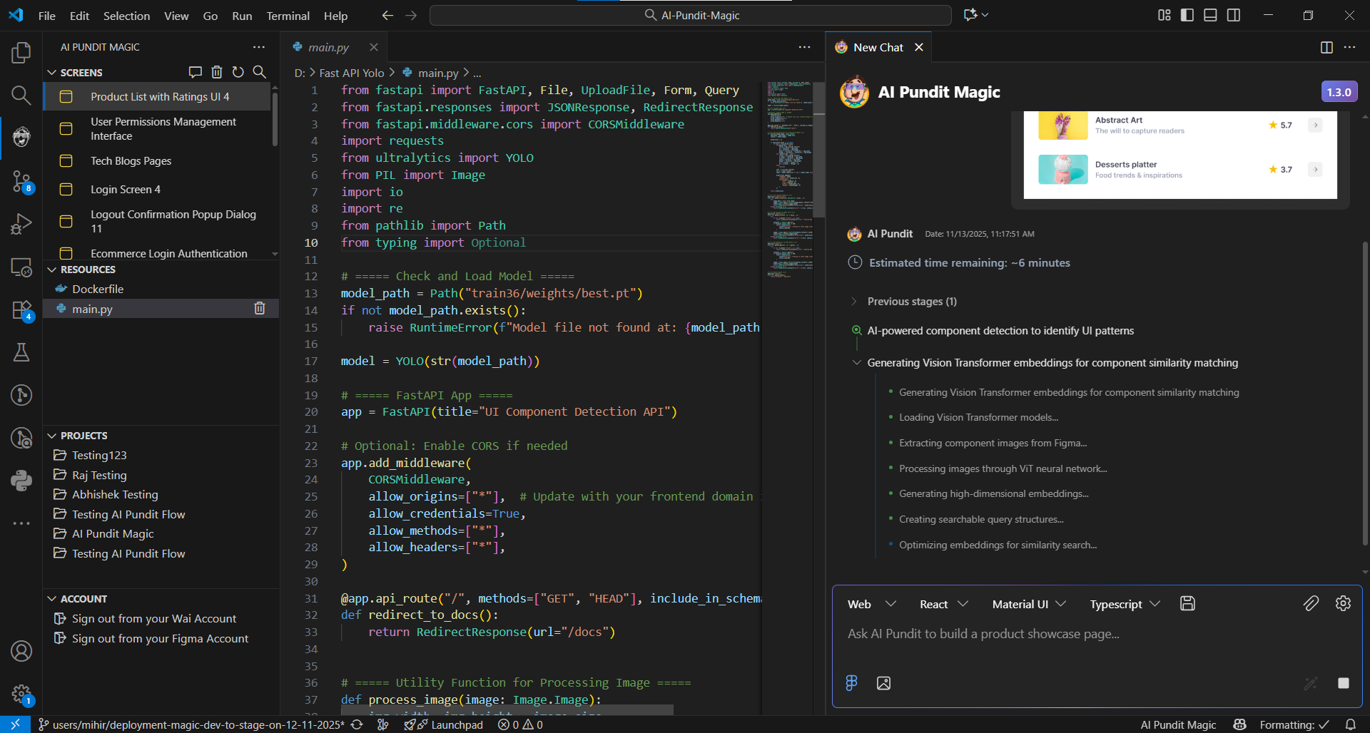 Pipeline Visualization