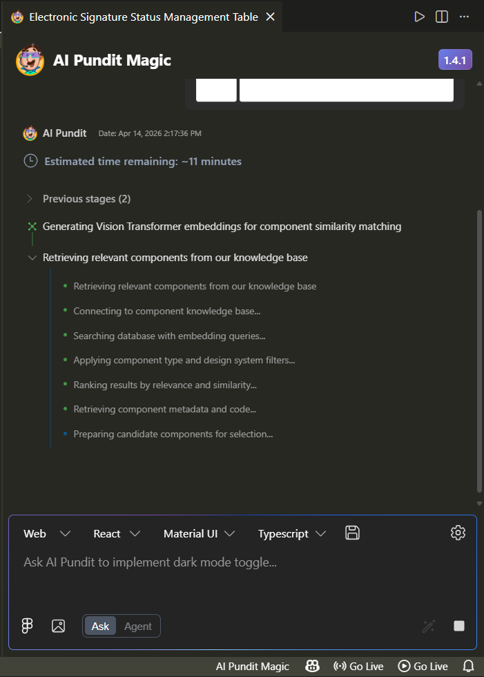 Manage History of Requests