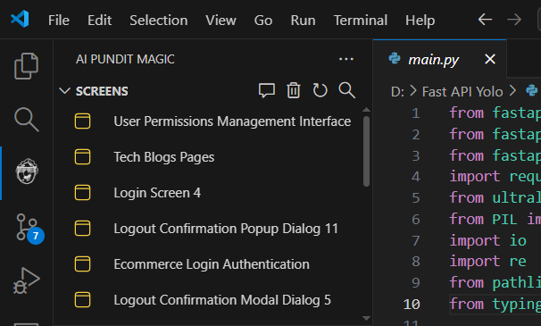 Manage History of Requests